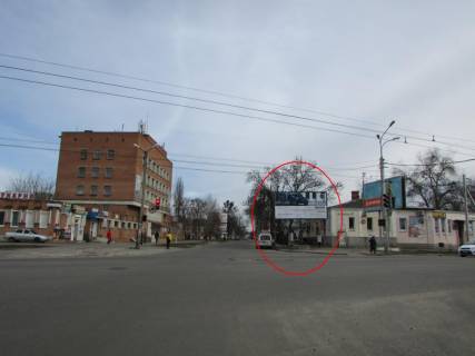 Білборд, Бігборд (Борд)  A у Полтаві, 3х6  Сінна вул. та  Шевченка вул. (перехр.) Фото 1