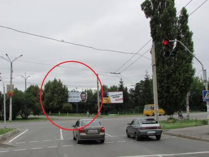 Билборд A в Полтаве, 3х6  В.Тирнівська вул. (Автовокзал) фото 1