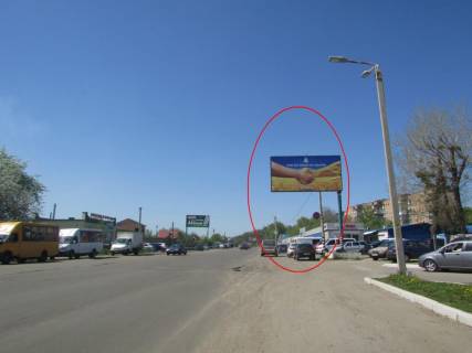 Білборд, Бігборд (Борд)  A у Полтаві, 3х6  К.Шосе, вул. біля "авторинку" Фото 1