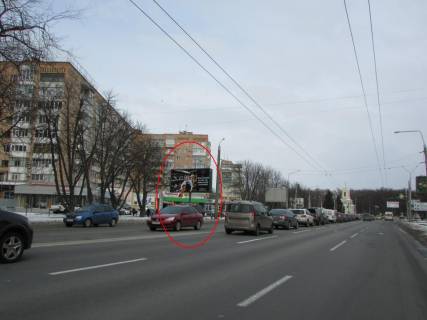 Билборд B в Полтаве, 3х6  Європейська вул. (Фрунзе) та  Баяна вул. (перехр.) фото 1