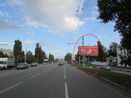 Билборд A в Полтаве, 3х6  Решетилівська вул. (Маршала Бірюзова), 43 фото 1