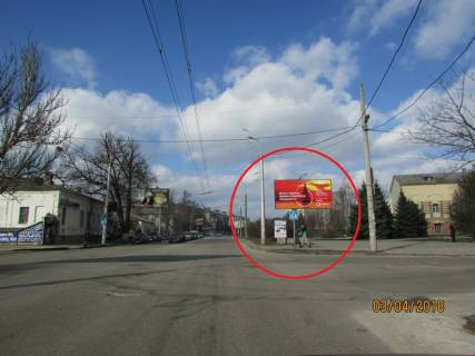 Билборд A в Полтаве, 3х6  Сінна вул. - Юліана Матвійчук вул. (Пушкіна) фото 1