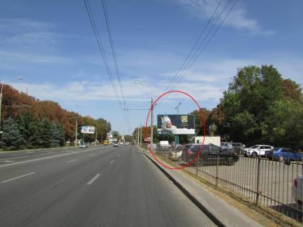 Билборд A в Полтаве, 3х6  Європейська вул. (Фрунзе) (автостоянка) фото 1