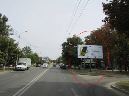 Білборд, Бігборд (Борд)  A у Полтаві, 3х6  І.Мазепи вул. (Калініна), 9 (Мон Плезір) Фото 1