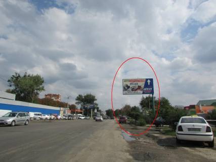 Billboard A in Poltava, 3х6  K.Sose, st., 25 (Avtorinok) Photo 1