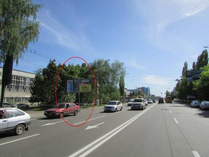 Билборд A в Полтаве, 3х6  Європейська вул. (Фрунзе), 149 (зправа) фото 1