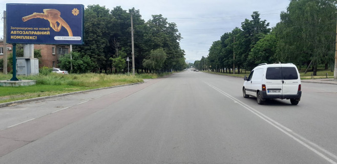 Билборд B в Миргороде Гоголя вул., непарна сторона, в’їзд з боку Полтави фото 1