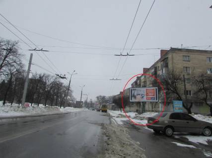 Билборд A в Полтаве, 3х6  Сінна вул., 4 фото 1