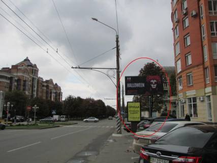 Білборд, Бігборд (Борд)  A у Полтаві, 3х6  Соборності вул.(Жовтнева) - Української Повстанської Армії вул. (Ватутіна). Фото 1