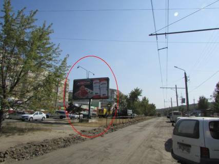 Билборд A в Полтаве, 3х6  Чураївни вул.(мікрорайон "Левада")(в центр) фото 1