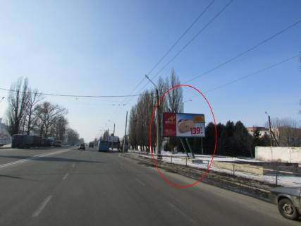 Billboard A in Poltava, 3х6  M.Biruzova st., (zup. F-ka "Demiteks") Photo 1