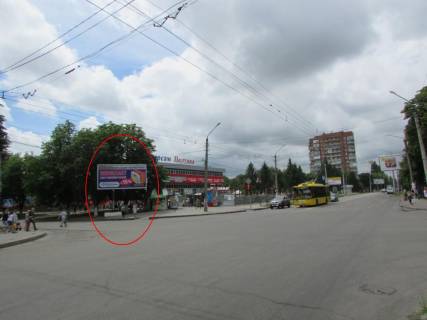 Billboard A in Poltava Mazepi st. (Kalinina) - 23 Veresna, st. Photo 1