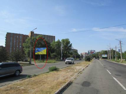 Білборд, Бігборд (Борд)  B у Полтаві, 3х6  Миру просп., 9 между зуп. "Б.Хмельницького" та АЗС Фото 1