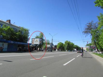 Билборд B в Полтаве, 3х6  Європейська вул. (Фрунзе), 65 фото 1