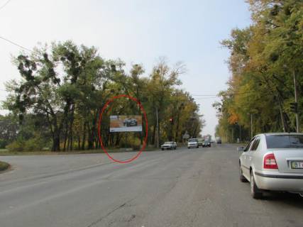 Білборд, Бігборд (Борд)  B у Полтаві, 3х6  К.Шосе, вул., поворот на Леоніда Каденюка вул. (Серьогіна) (на Київ) Фото 1