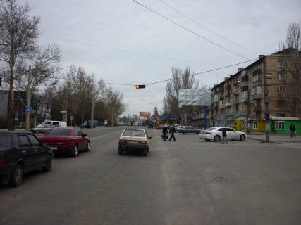 Билборд  в Мелитополе БР 094 А       пр. Б-Хмельницкого, 87                                 (Катюша1) схема
