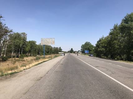 Білборд, Бігборд (Борд)   у Мелітополі БР 125 Б Траса Мелітополь - Одеса (за колом) лівий схема