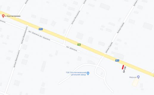 Билборд  в Мелитополе БР 136 А с.Константиновка, ул.Дорожная 138/1 (возле кирпичного завода) фото 1