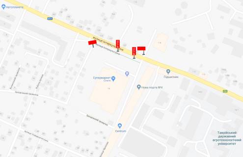Билборд  в Мелитополе БР 117 А       ул. Интеркультурная (Дзержин.), 79     (Амстор-Сильпо)2 фото 1