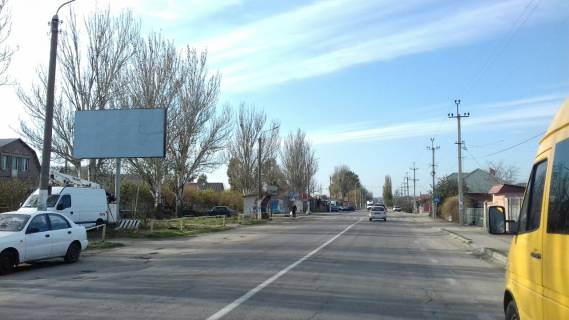 Билборд  в Мелитополе БР 134 Б  с.Константиновка, ул.Дорожная,  116 (возле остановки) фото 1
