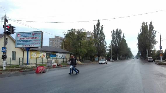 Билборд  в Мелитополе БР 054 Б       б. 30лет Победы и ул. Ломоносова                   (Т обр) фото 1