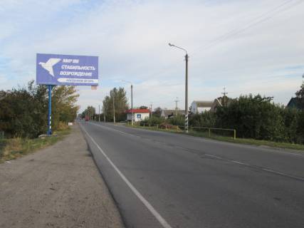 Билборд  в Мелитополе БР 115 Б      с. Костантиновка  ул. Дорожня, 1  (строй. Рынок ) схема