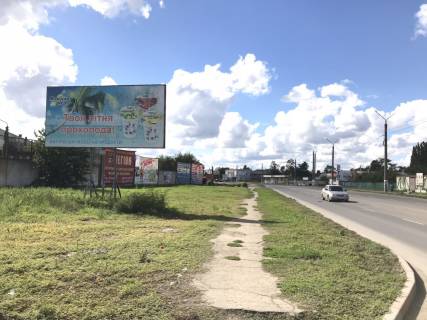 Билборд  в Мелитополе БР 131 Б       ул. В. Интернационалистов (напротив Джон Дир) схема