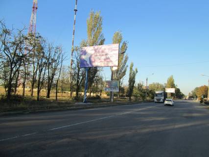Билборд  в Мелитополе БР 112 Б      пр. Б.Хмельницкого                                    (Телевышка2) схема