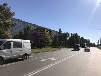 Билборд  в Мелитополе БР 133 Б     ул В.Интернацион. - ул. Героев Украины (Кирова)кафе Русь схема
