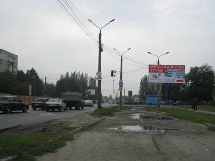 Билборд  в Мелитополе БР 041 A       ул. В.Интенацион. и ул.Интеркульт. (Дзеpж.)(Автовокзал) фото 1