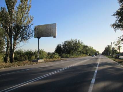 Билборд  в Мелитополе БР 114 Б     с. Нове       418 км                                           (ресторан Пiч)  схема