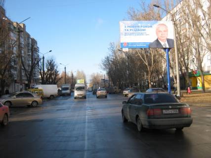 Білборд, Бігборд (Борд)   у Мелітополі БР 049 А вул. Героїв України (Кірова), 50 (Смачно) схема
