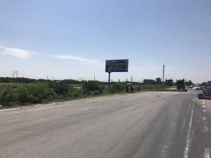 Билборд  в Мелитополе БР 123 Б    Южный выезд 3 км. от г.Мелитополь (левый) схема