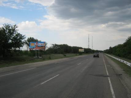 Билборд  в Мелитополе БР 108 Б       пр. Б. Хмельницкого                                           (Трасса) схема