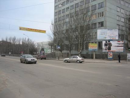 Билборд  в Мелитополе БР 026 В       пр. Б. Хмельницкого, 18 верх                            (ТГАТА) схема