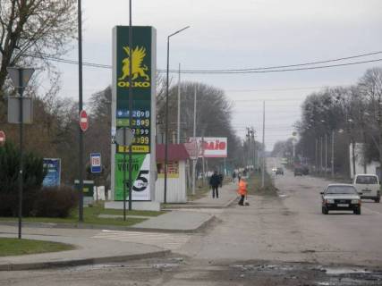 Билборд B в Владимир (Владимир-Волынский), 3x6  вул. Устилузька біля ОККО фото 1