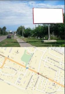 Билборд A в Владимир (Владимир-Волынский), 3x6  вул. Устилузька біля ОККО фото 1