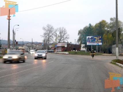 Білборд, Бігборд (Борд)  A у Ізюмі траса, перекр, Донецк.напр.ул.Ентузіастов Фото 1