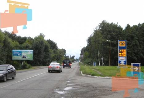 Билборд B в Изюме трасса, въезд с Х-ва (возле АЗС)   ул.Димитрова фото 1