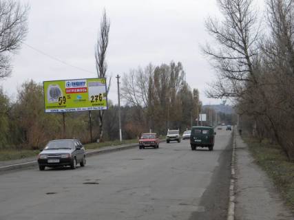 Билборд  в Изюме, 3х6    ул.20 лет Октября (вул. Суходольська)  (в центр..) фото 1