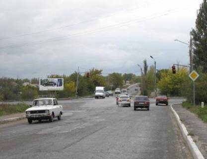 Билборд A в Изюме, 3х6  перекресток       ул.20 лет Октября, ул.Комсомольская фото 1
