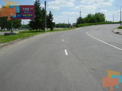 Билборд B в Миргороде ул.Гоголя, парная сторона, въезд со стороны Полтавы фото 1