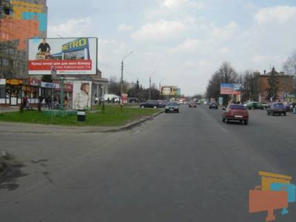 Билборд B в Миргороде вул.Гоголя (непарна сторона), поворот на вул.Острівна фото 1