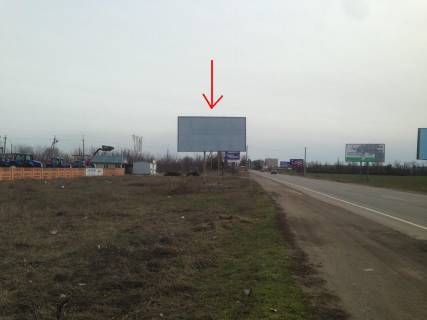 Билборд B в Кривом Роге, 3х6  Кіровоградське шосе, вїзд в місто фото 1