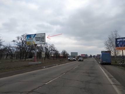 Білборд, Бігборд (Борд)  B у Кривому Розі, 3х6  Кіровоградське шосе, рух в сторону міста Фото 1