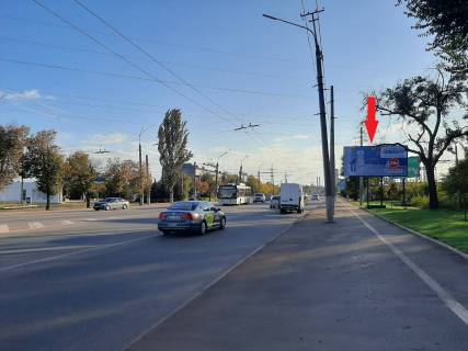 Билборд A в Кривом Роге, 3х6  вул. Волгоградська, 6а - вул. Марійска, рух у напрямку 95 кв. фото 1