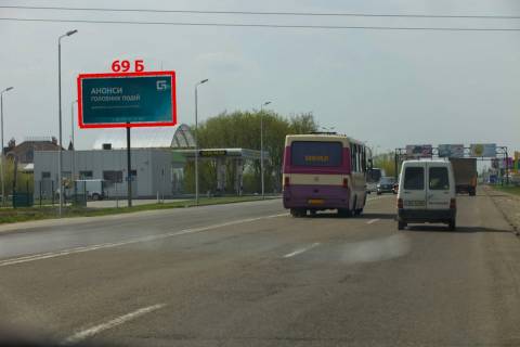 Билборд B в Черновцах М-19 (485 км +750 м) Н. Киселів  (до Чернівців) фото 1