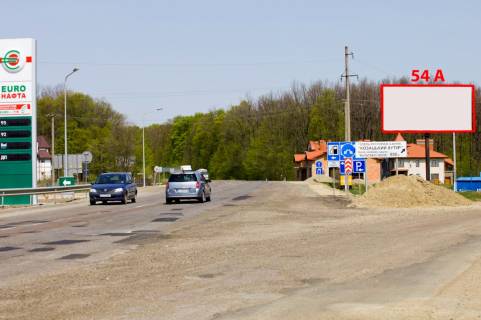 Билборд A в Черновцах М-19 (525 км +585 м) на Тереблече  (до Чернівців) фото 1