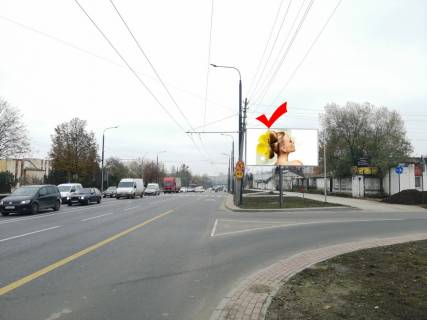 Билборд A в Львове вул.Хуторівка - вул.Боднарська, до пр. Ч.Калини фото 1