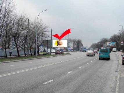 Билборд B в Львове, 3х6  вул.Липинського-вул.Промислова, до центру фото 1